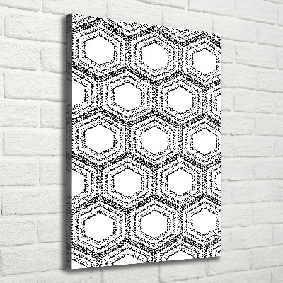 Canvas print Geometric background