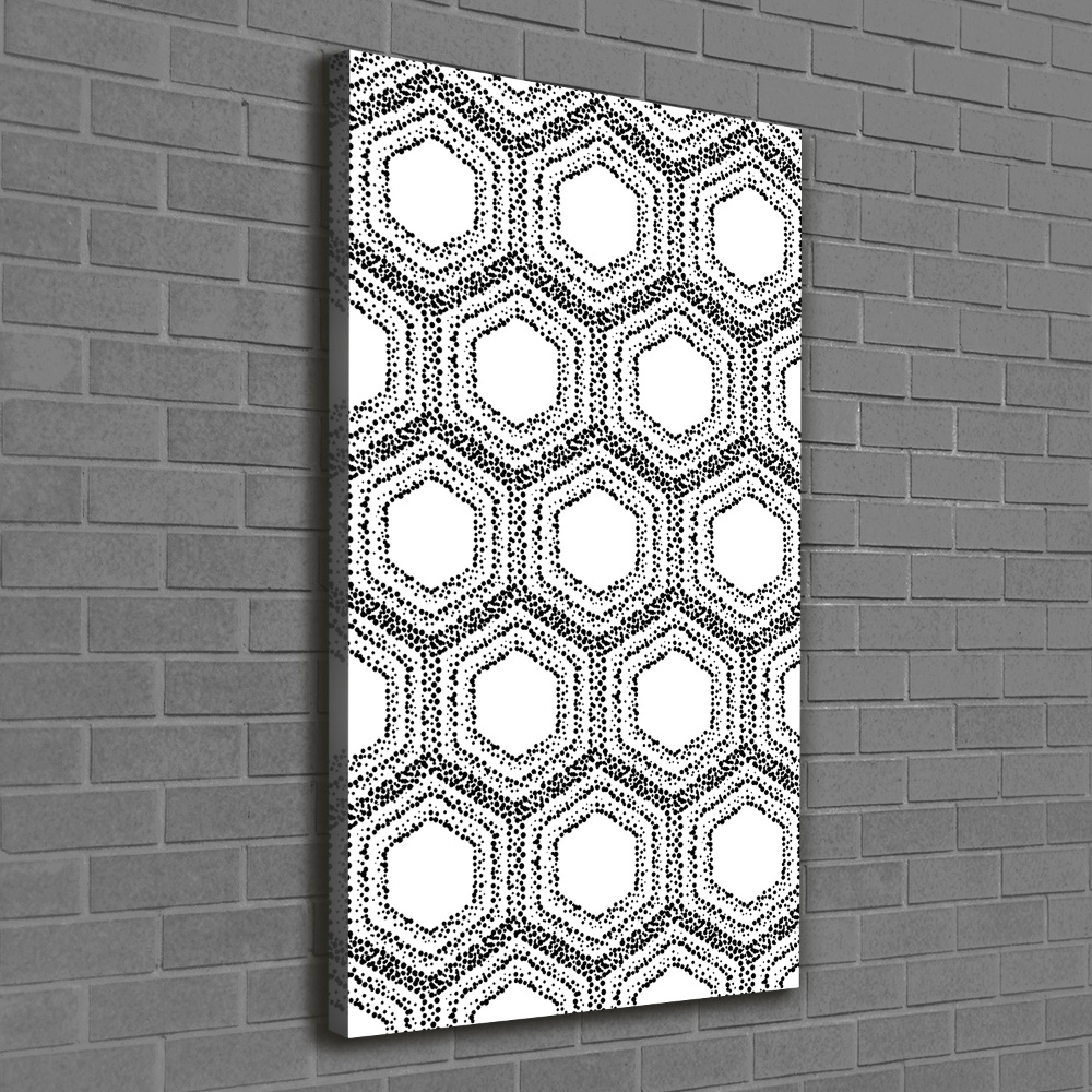 Canvas print Geometric background