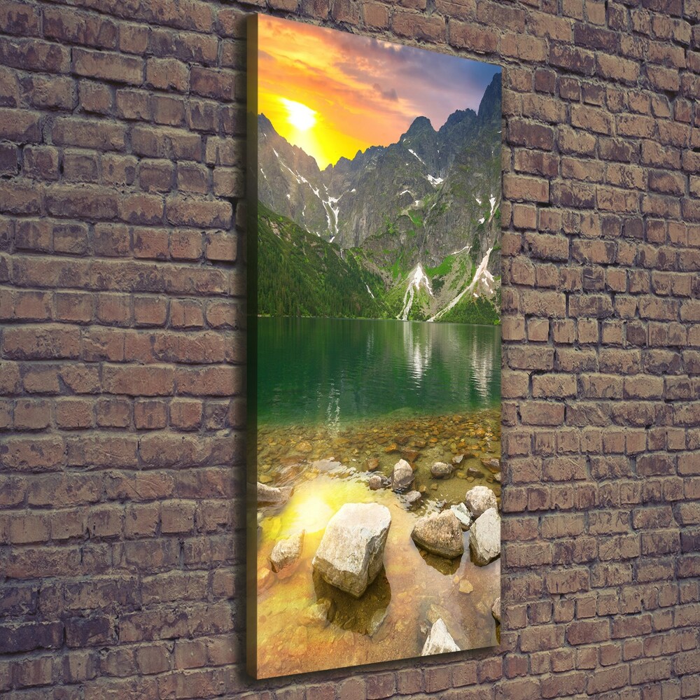 Canvas print Morskie Oko Tatry