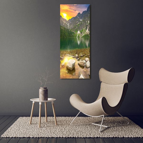 Canvas print Morskie Oko Tatry