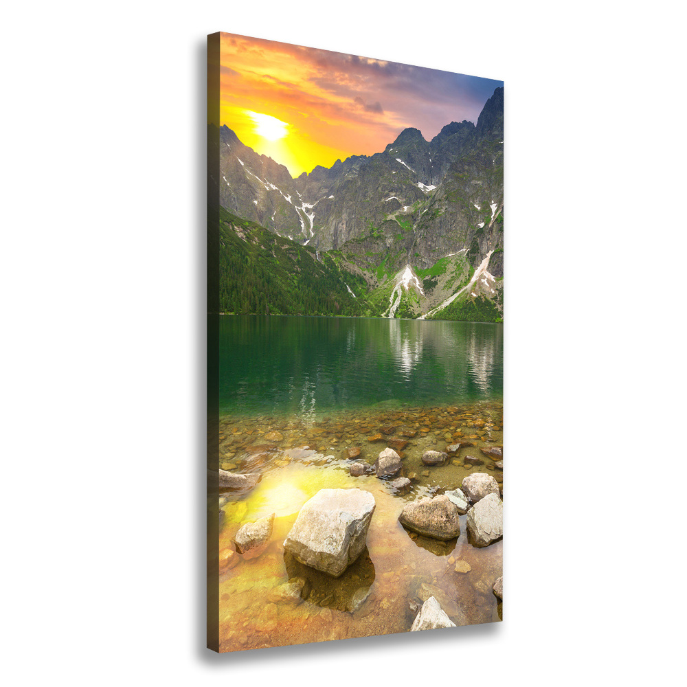 Canvas print Morskie Oko Tatry