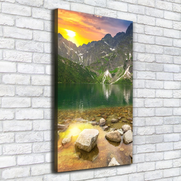 Canvas print Morskie Oko Tatry