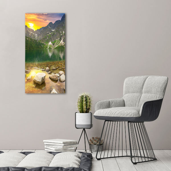 Canvas print Morskie Oko Tatry