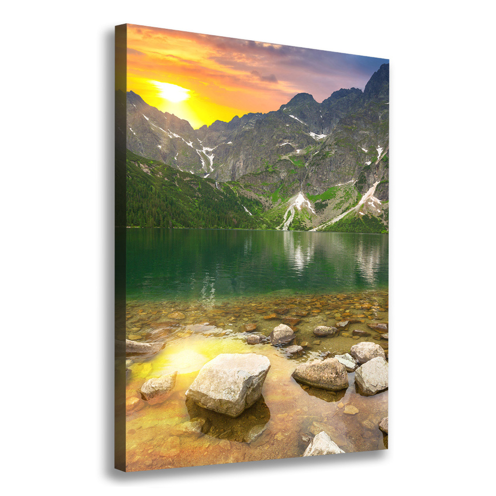 Canvas print Morskie Oko Tatry