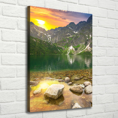 Canvas print Morskie Oko Tatry