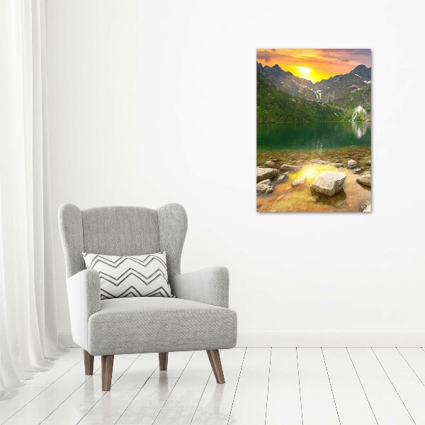 Canvas print Morskie Oko Tatry