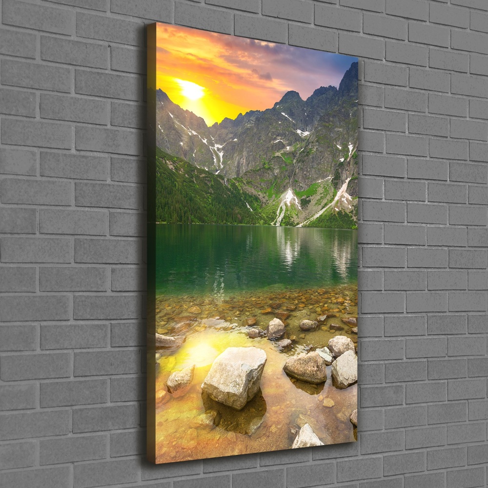 Canvas print Morskie Oko Tatry