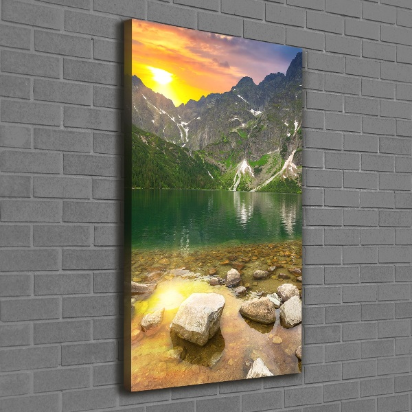 Canvas print Morskie Oko Tatry