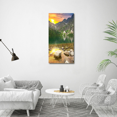 Canvas print Morskie Oko Tatry