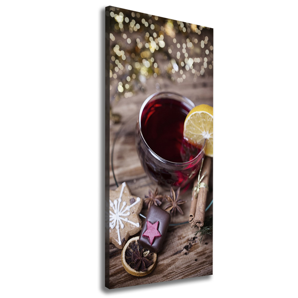 Large canvas wall art Mulled wine