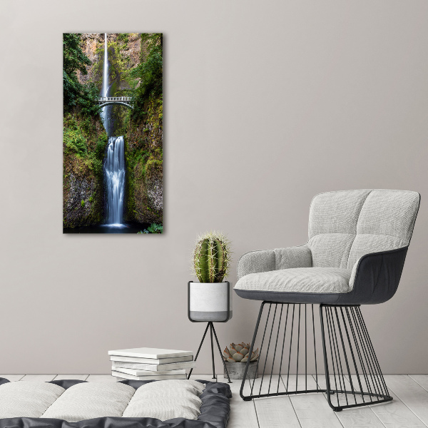 Canvas wall art Waterfall