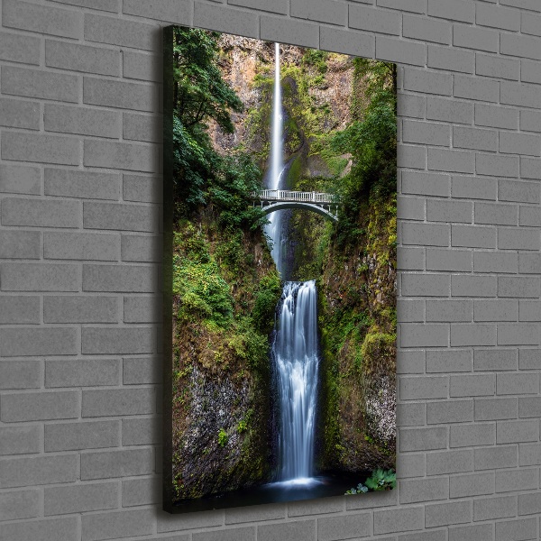 Canvas wall art Waterfall