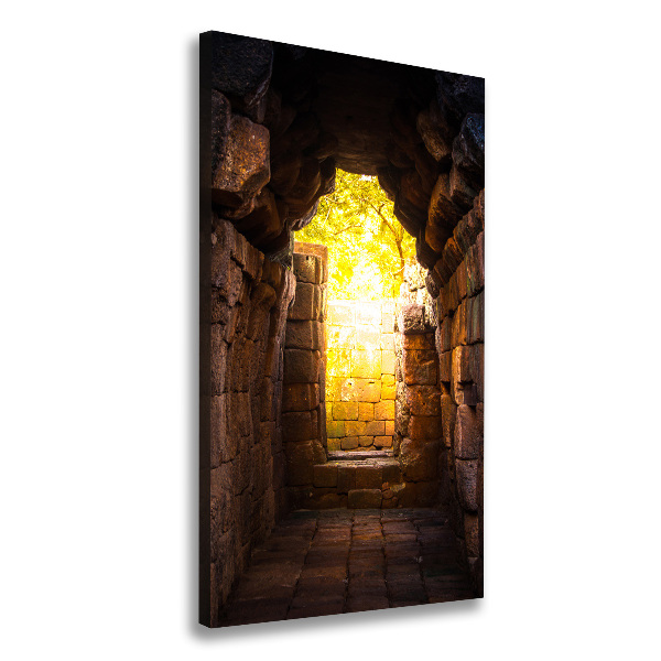 Large canvas wall art Castle basements