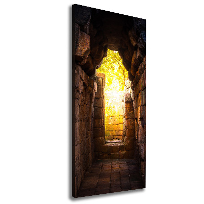 Large canvas wall art Castle basements