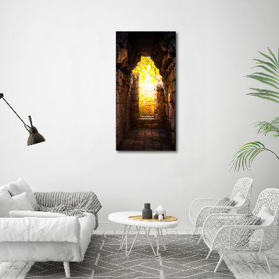 Large canvas wall art Castle basements