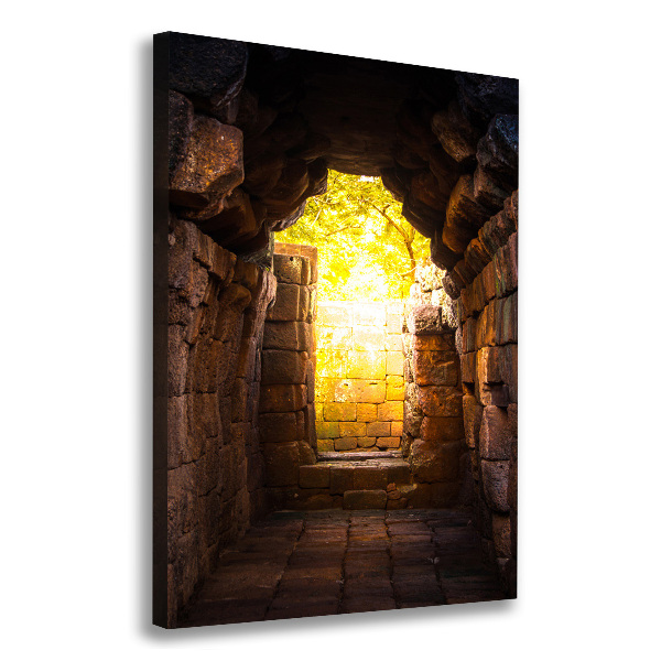 Large canvas wall art Castle basements