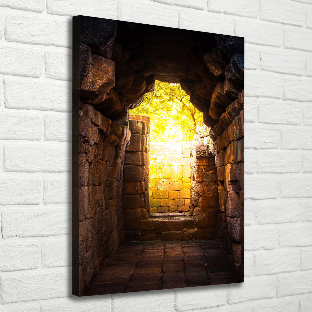 Large canvas wall art Castle basements