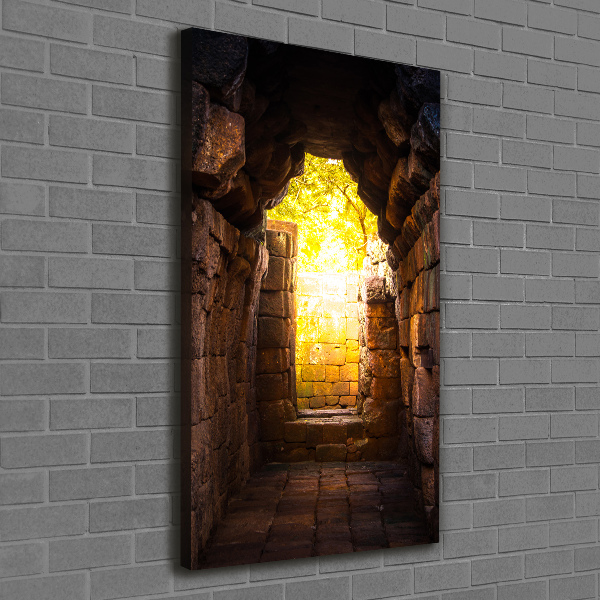 Large canvas wall art Castle basements