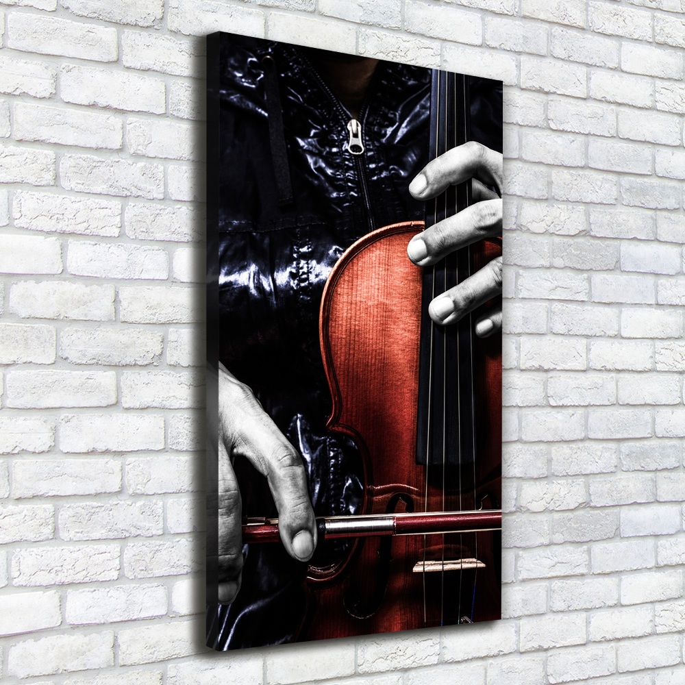 Canvas print Violin