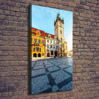 Large canvas wall art Prague Czech Republic