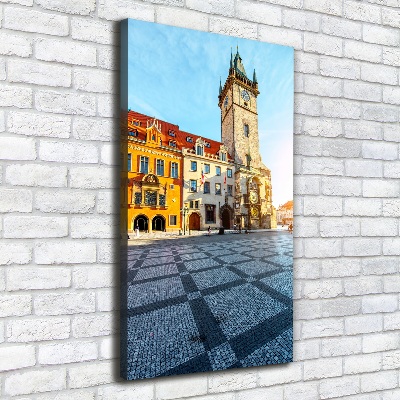 Large canvas wall art Prague Czech Republic