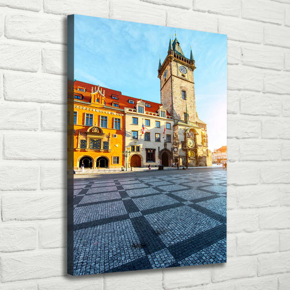 Large canvas wall art Prague Czech Republic