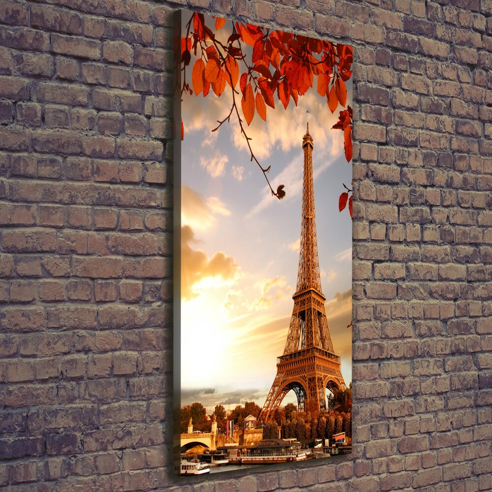 Large canvas wall art Eiffel Paris tower