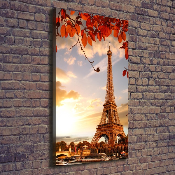 Large canvas wall art Eiffel Paris tower