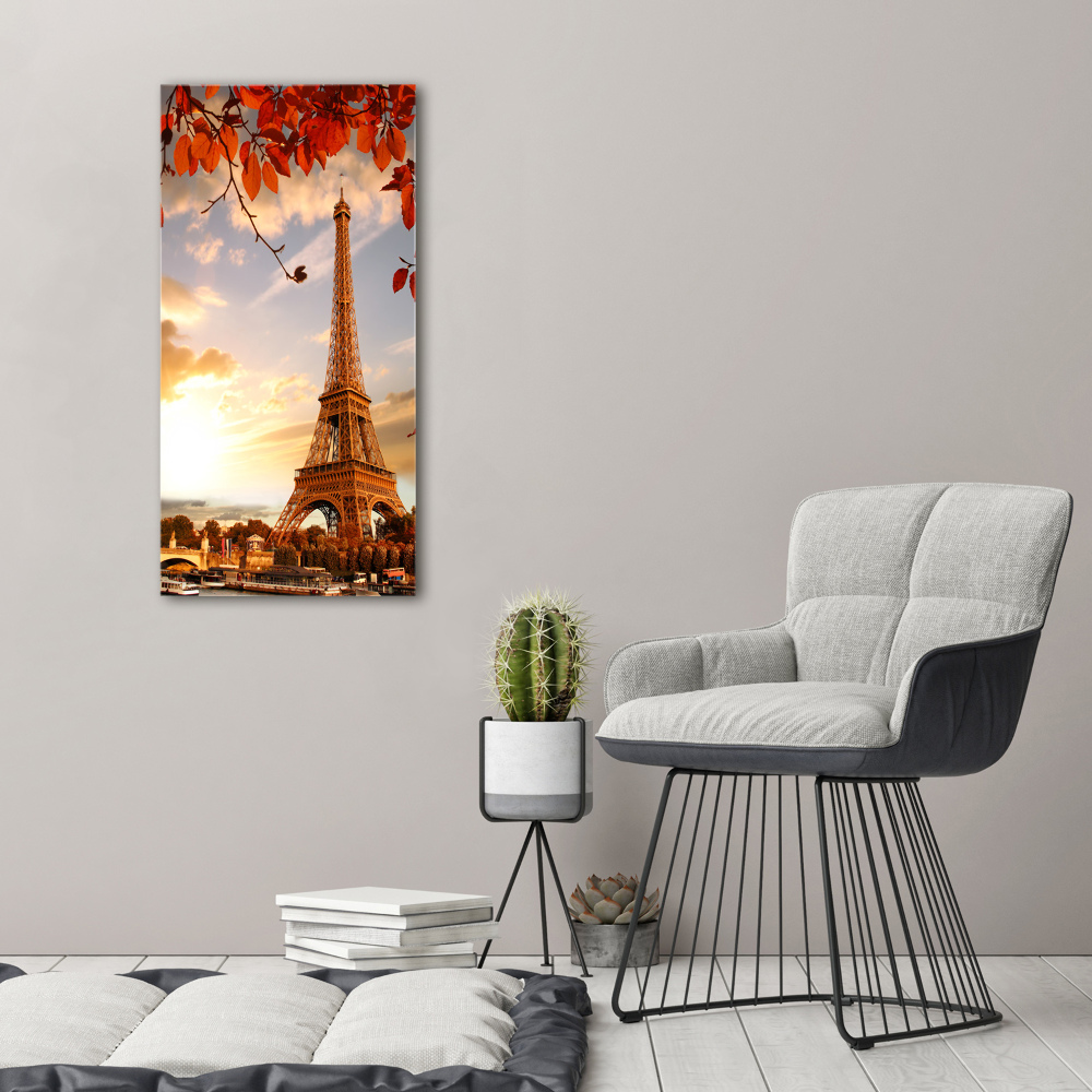 Large canvas wall art Eiffel Paris tower