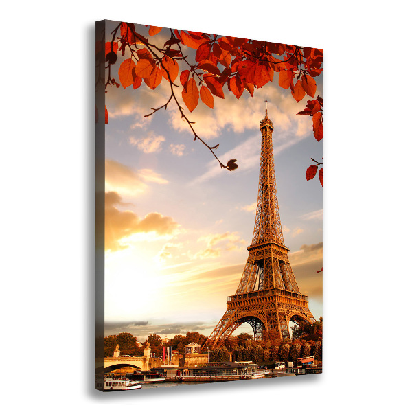 Large canvas wall art Eiffel Paris tower