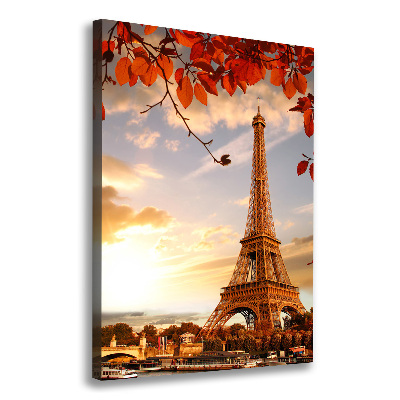 Large canvas wall art Eiffel Paris tower