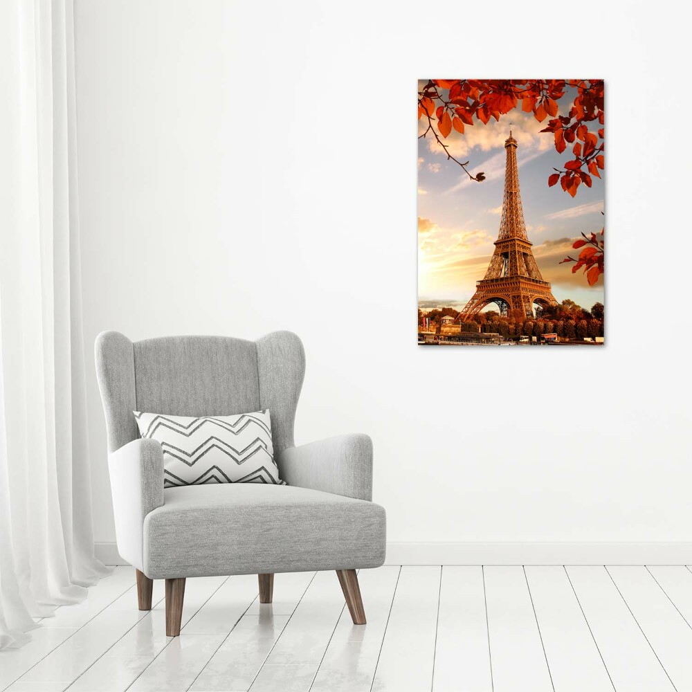 Large canvas wall art Eiffel Paris tower