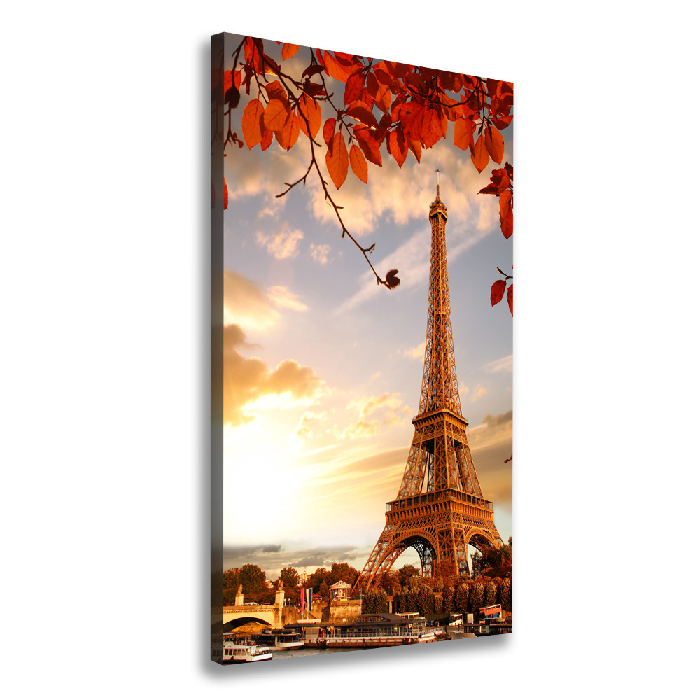 Large canvas wall art Eiffel Paris tower