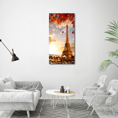 Large canvas wall art Eiffel Paris tower