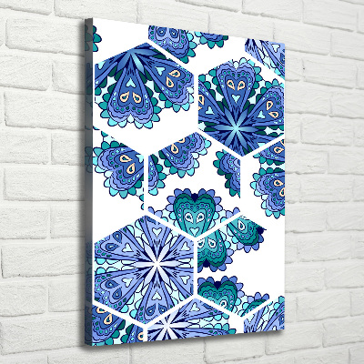 Canvas print Elements of mandala