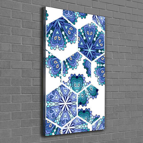 Canvas print Elements of mandala