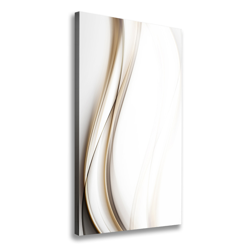 Canvas wall art Wave abstraction