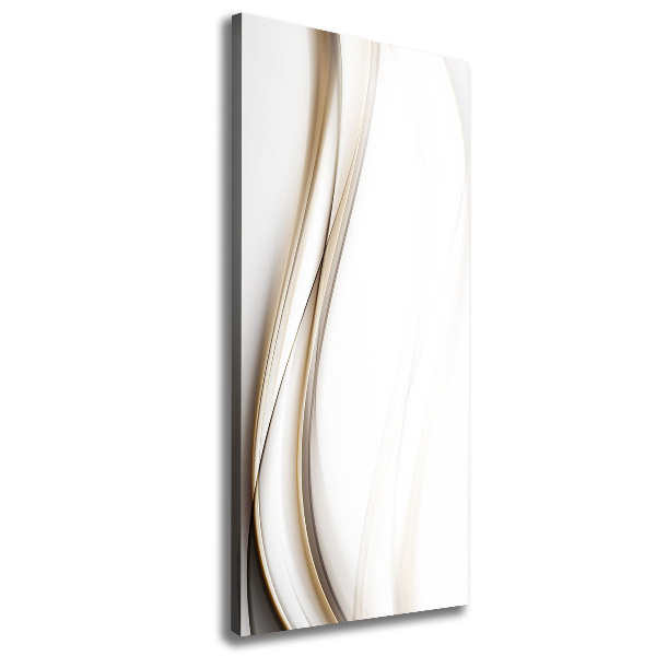 Canvas wall art Wave abstraction