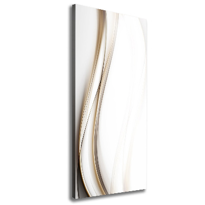 Canvas wall art Wave abstraction