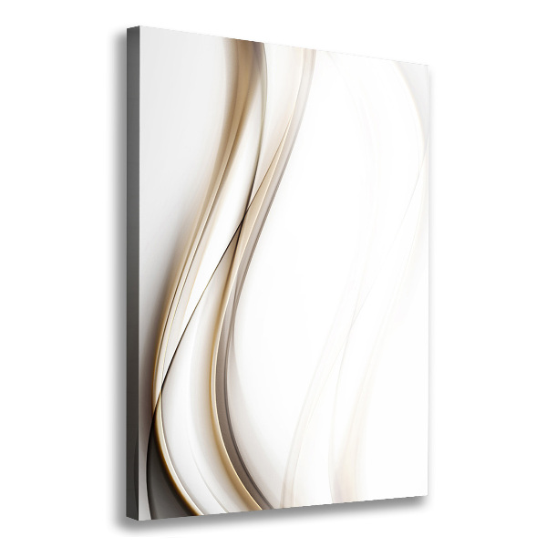 Canvas wall art Wave abstraction