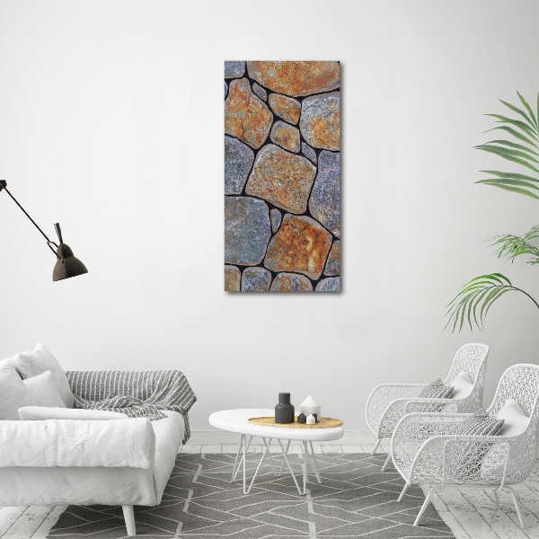 Canvas wall art Background stones