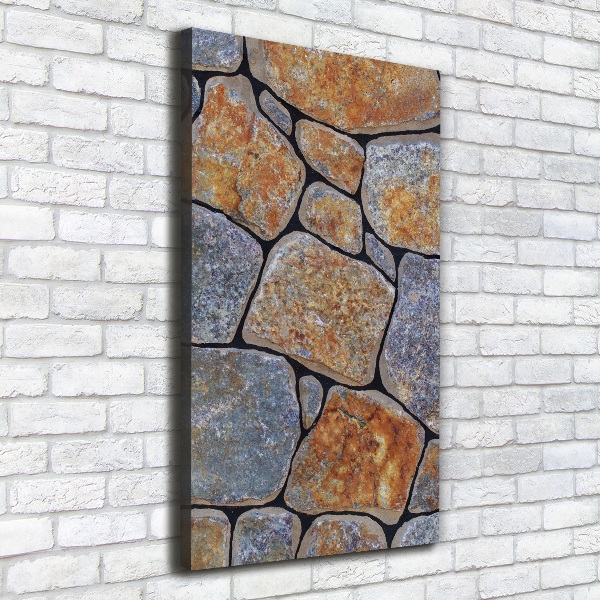 Canvas wall art Background stones