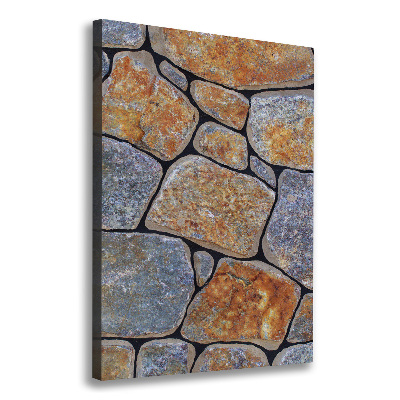 Canvas wall art Background stones