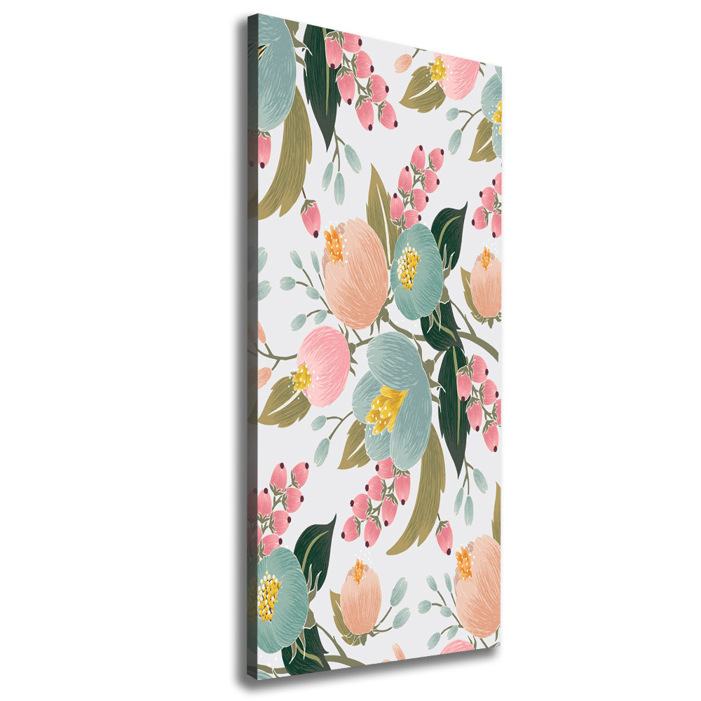 Canvas wall art Spring flowers