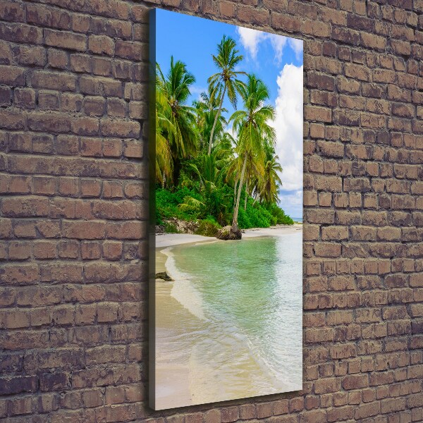 Large canvas wall art Tropical beach