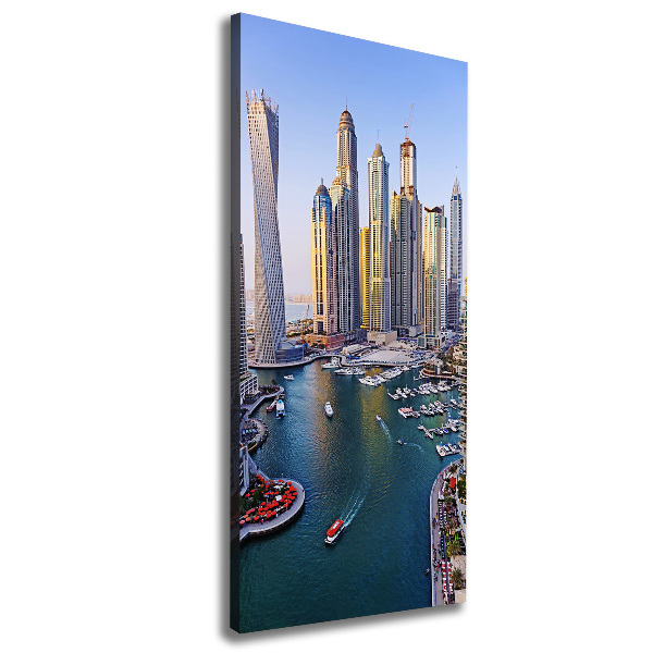 Canvas wall art Bay of Dubai