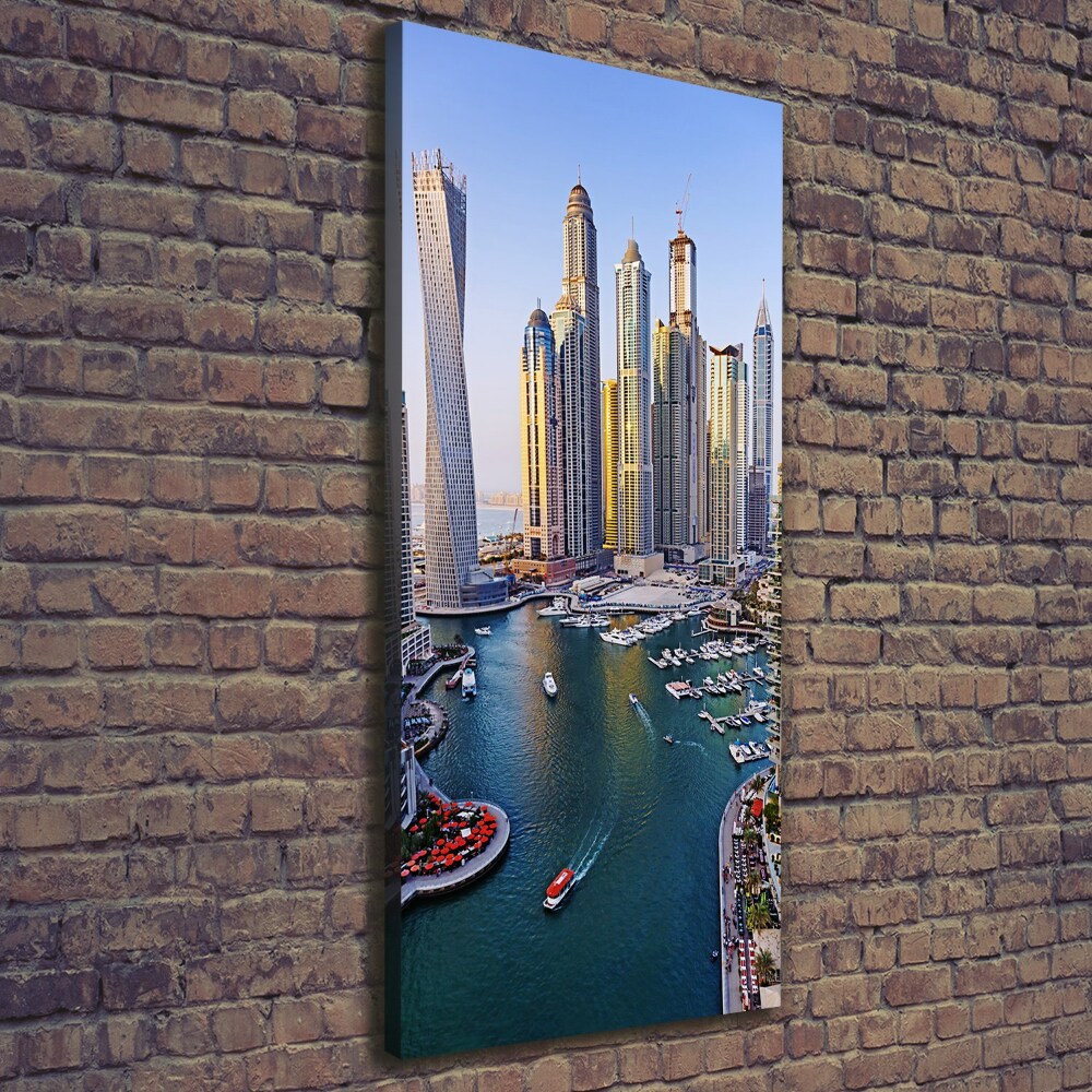 Canvas wall art Bay of Dubai