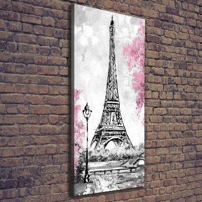 Canvas wall art Eiffel Paris tower