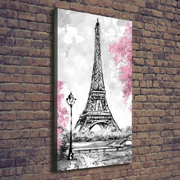 Canvas wall art Eiffel Paris tower