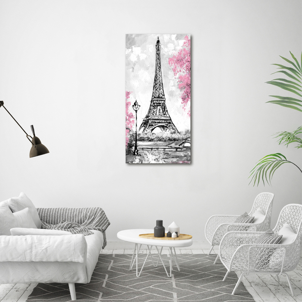 Canvas wall art Eiffel Paris tower